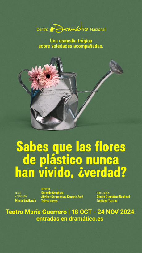 Sabes que las flores de plástico nunca han vivido, ¿Verdad?